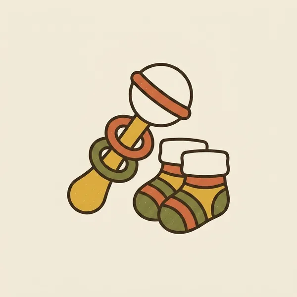 Illustration: New baby